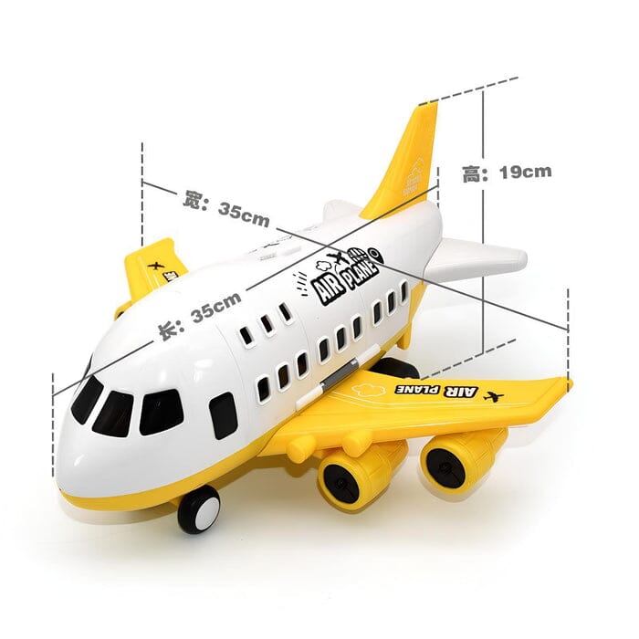 Avião de Brinquedo Aircraft com 6 Carrinhos de Brinquedo MASCULINO - INFANTIL - BRINQUEDO AVIAO 1 Dm Stores 