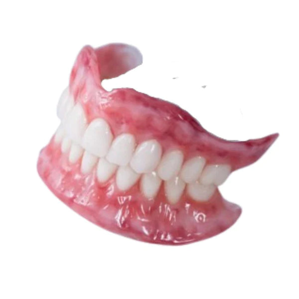 Dentadura de Silicone FIX | Ajustavel e Adaptativa Saúde & Beleza (Dentadura 1) Dm Stores Superior + Inferior 