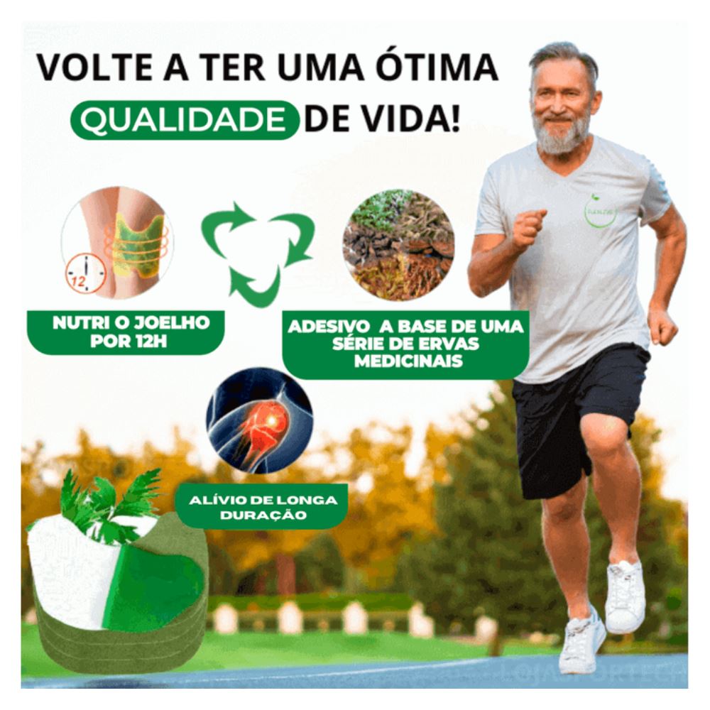 Flexlive - Adesivo de Recuperação Natural UNISSEX - SAUDE - ADESIVO PARA JOELHO 1 Dm Stores 