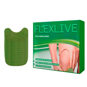 Flexlive - Adesivo de Recuperação Natural UNISSEX - SAUDE - ADESIVO PARA JOELHO 1 Dm Stores 