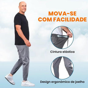 Kit 2 Calça Cargo Slim Italian - A nº 1 em Conforto MASCULINO - ROUPAS - CALÇA 10 Dm Stores 