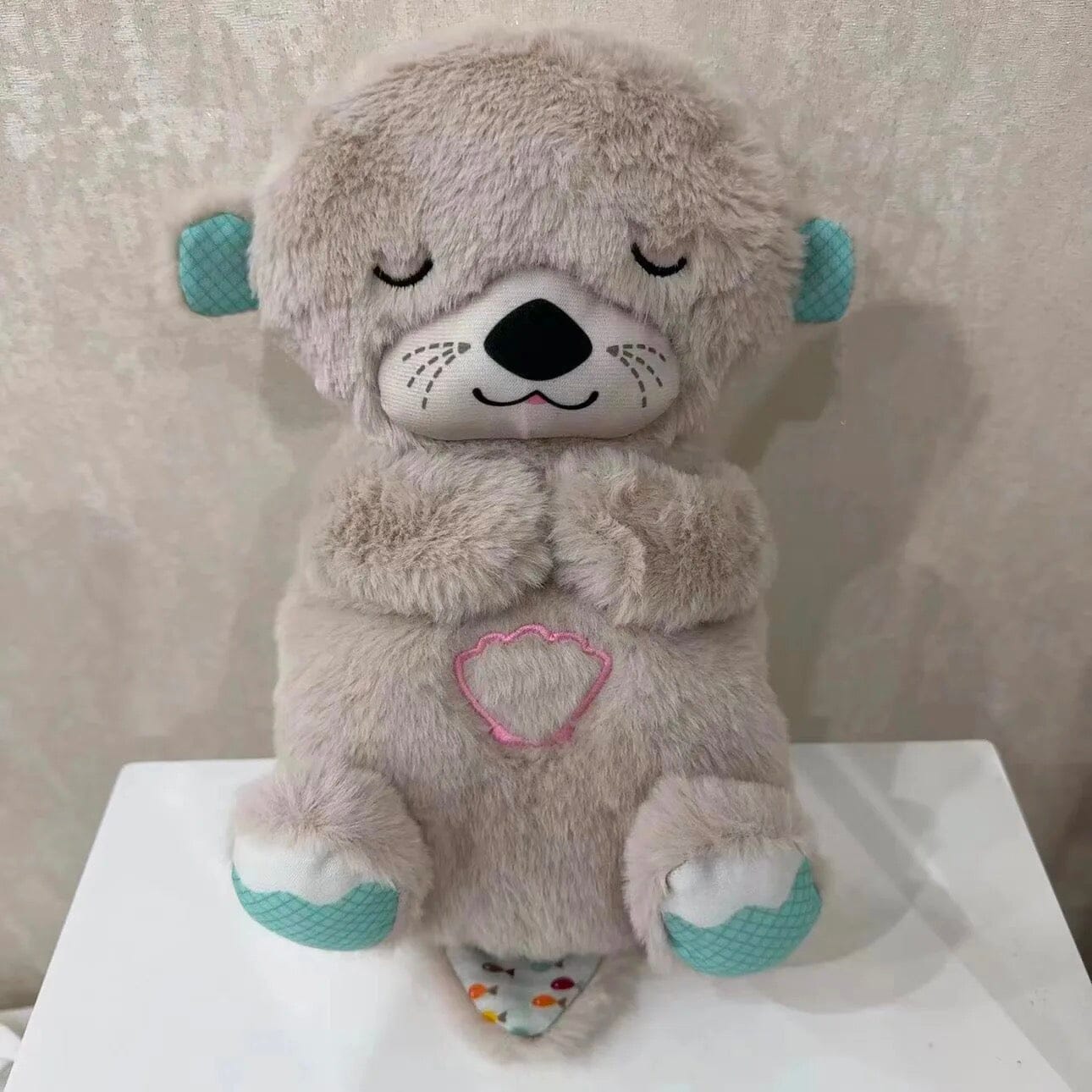 Urso de Pelúcia Calmante com Música e Luz para Bebês - Companheiro de Sono Tranquilo UNISSEX - SAUDE - URSO DE PELUCIA 1 Dm Stores Urso Marrom 