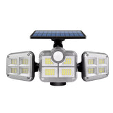 Refletor Led Solar Com 3 Cabeças 800W - EcoLight Casa (Iluminação 5) Dm Stores 1 Unidade 